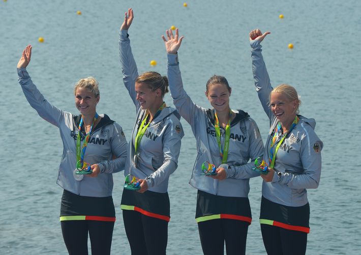 Steffi Kriegerstein mit Silbermedaille bei den Olympischen Spielen 2016 in Rio de Janeiro